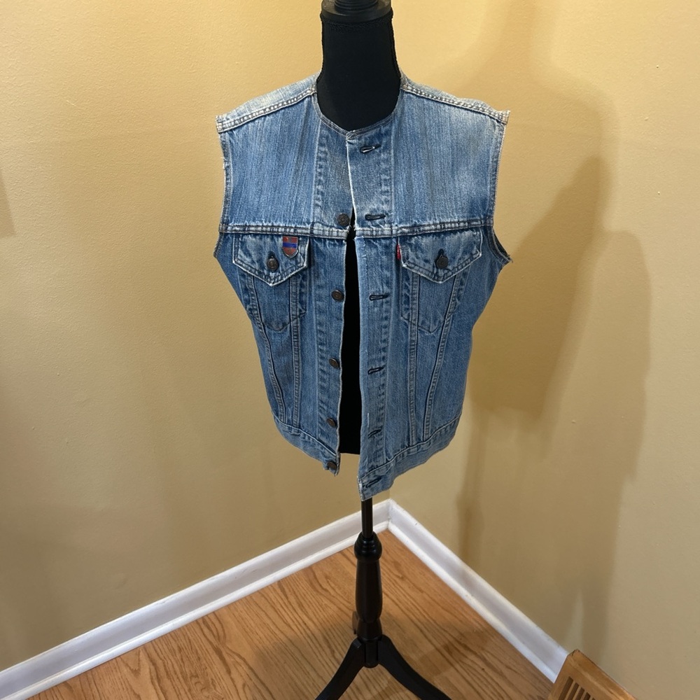 Vintage 60s custom Levis Jean jacket